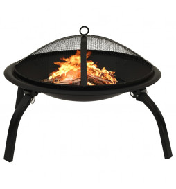 Foyer et barbecue avec...