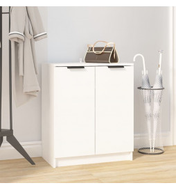Armoire à chaussures Blanc...