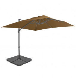 Parasol avec base portable...