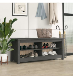 Banc à chaussures Gris...