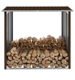 Abri de stockage de bois...