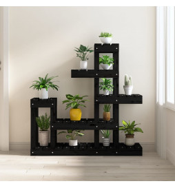 Support à plantes Noir...