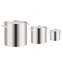 Ensemble de 3 casseroles à...
