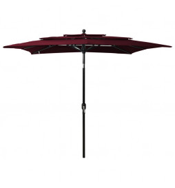 Parasol à 3 niveaux avec...