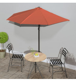 Parasol de balcon et mât en...