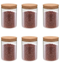 6 pcs Pots de conservation...