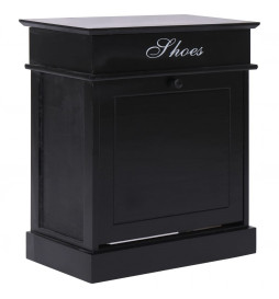 Armoire à chaussures Noir...