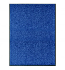Paillasson lavable Bleu...