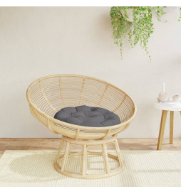 Coussin rond anthracite Ø...