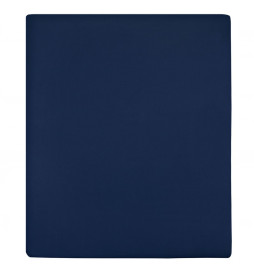 Drap-housse Jersey Bleu...
