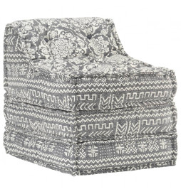 Pouf modulaire Gris clair...