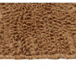 Tapis à poils bouclés fait...