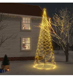 Arbre de Noël avec poteau...