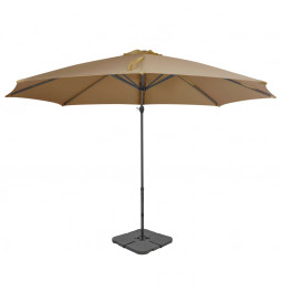 Parasol avec base portable...