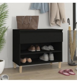 Armoire à chaussures Noir...