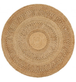 Tapis Jute tressé à la main...