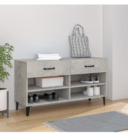 Armoire à chaussures Gris...