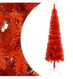 Sapin de Noël étroit Rouge...