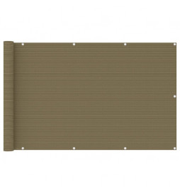 Écran de balcon Taupe...