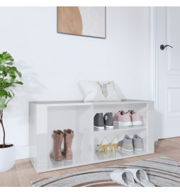 Armoire à chaussure Blanc...