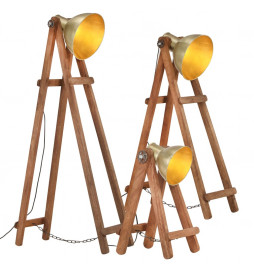 Lampadaires 3 pcs Laiton...