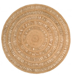 Tapis Jute tressé à la main...