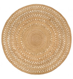 Tapis Jute tressé à la main...