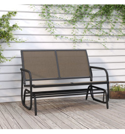 Banc oscillant de jardin...