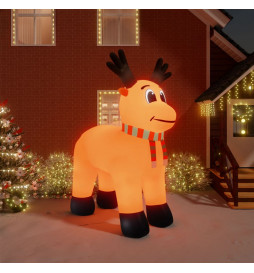 Renne gonflable de Noël...
