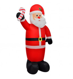 Père noël gonflable de 120 cm
