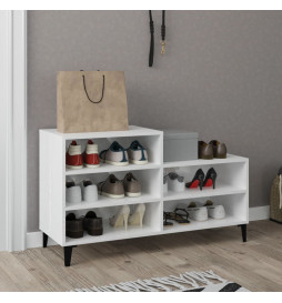 Armoire à chaussure Blanc...