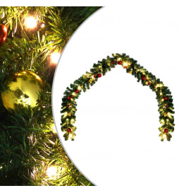 Guirlande de Noël décorée...