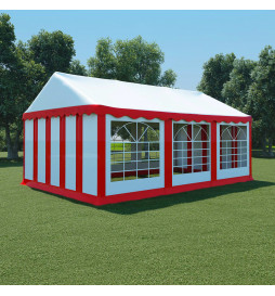 Chapiteau de jardin PVC 4x6...