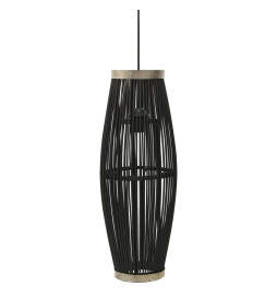 Lampe suspendue Noir Osier...