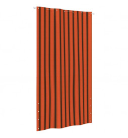 Écran de balcon Orange et...