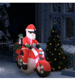 Père Noël gonflable sur...