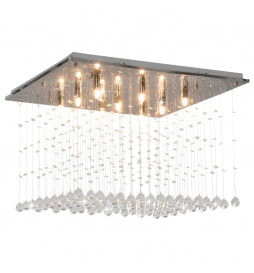 Plafonnier avec perles de...