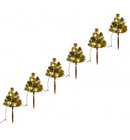 Arbres d'allée de Noël 6...