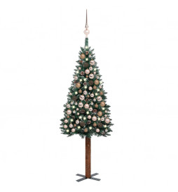 Sapin de Noël mince et LED...