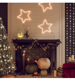 Figures d'étoiles de Noël...