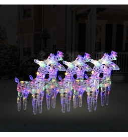 Rennes de Noël 6 pcs 240...