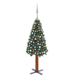 Arbre de Noël mince avec...