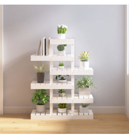 Support à plantes Blanc...