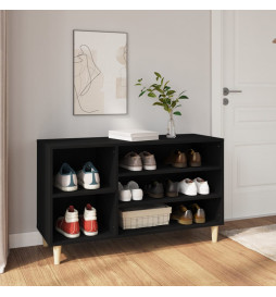 Armoire à chaussures Noir...