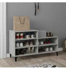Armoire à chaussures Gris...