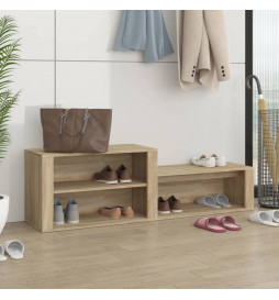 Armoire à chaussures Chêne...