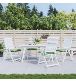 Coussins de chaise 4 pcs à...