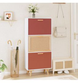 Armoire à chaussures blanc...
