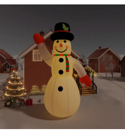 Bonhomme de neige gonflable...