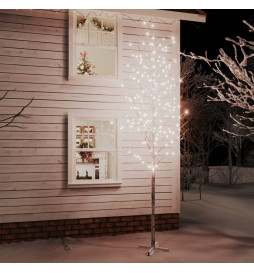 Bouleau blanc à LED 672 LED...